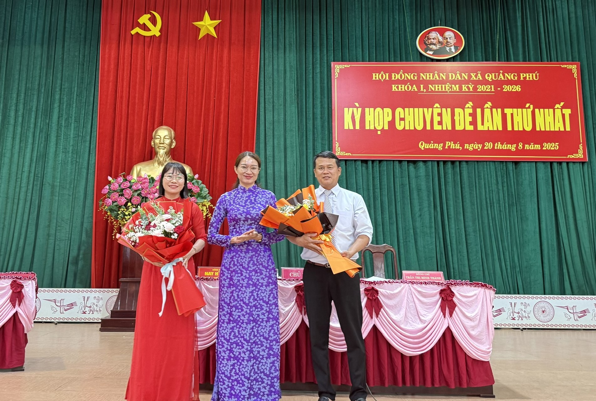 Kỳ họp chuyên đề HĐND xã Quảng Phú (tỉnh Đắk Lắk) lần thứ Nhất nhiệm kỳ 2021-2026